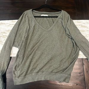 Free people oversized neck sweater size large